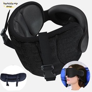 BYTEZY Travel Pillow,  Contoured Adjustable Sleeping , Hight Quality Soft Comfort 100% Blackout Eye 