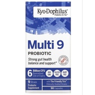 Kyolic, Kyo-Dophilus, Multi 9 Probiotic, 6 Billion CFU, 90 or 180 Capsules