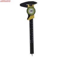 ARMARIO Vernier Measure Tool, 0-150mm Yellow Dial Vernier Caliper, Accurate Plastic ±0.02 Accuracy 1