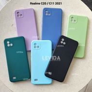 Case for Realme C20 Realme C11 2021 Realme C15 Realme C12 Macaron Square / Case Square Realme C20 Re