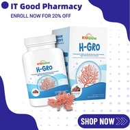 KidGlow H-GRO Kids Bone Health Formula | Calcium & Nutritional Support for Healthy Growth