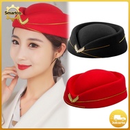 Flight Attendant Hat / Uniform Hat Party Accessories Flight Attendant Hat Premium Wool Material