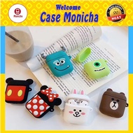 Airpod Case Airpod Case Airpod 1 2 Pro Protect Ears From Dust Cute Animal Animal Animal Free With Key Chain