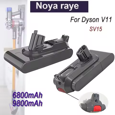 6800/9800mah 100% NEW rechargeable Battery for Dyson V11 V15 DT Abs SV15 V11 Animal Absolute Fluffy 