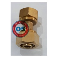 Hot water pipe connection, pipe connection socket to OS.sp 007 pipe