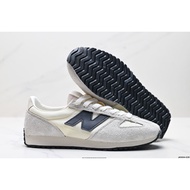 New Balance NB 471 Spring summer Bovine layered leather running shoes Beige black U471AM Special Off