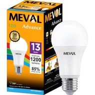 Meval 13 Watt Advance LED Bulb - White