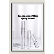 2ml 3ml 5ml Transparent Spray Bottle Travel Pocket Perfume Parfum Bottle Perfume Spray Bottle Fragra