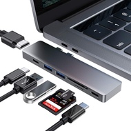 7-in-1 USB C Hub Type-C(USB3.0 x 2/USB-C Data/USB-C PD Charging/HDMI 4K HD/Micro SD/SD)USB-C HUB Mod