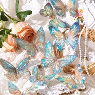 Boundless Butterfly Score PET Three-Dimensional Gilding Laser Sticker Butterfly diy Handbook Decorat
