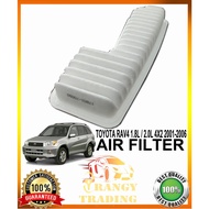 AIR FILTER for Toyota Rav4 1.8L, 2.0L 4x2 2001 to 2006 ( 17801-70050 ) 4x4b