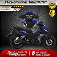 HONDA DECAL STICKER GTR FULL DECAL STICKER/ GTR HONDA STICKER/ GRADUATEDGTR MOTORCYCLE DECAL STICKER