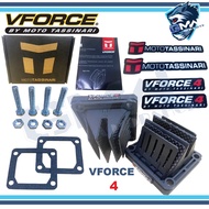 V FORCE 4 VFORCE 3 RACING CARBON REED VALVE ASSY PLATE YAMAHA RXZ / Y125Z Y125ZR DYNAMIK 100% COPY SEBIJI MACAM ORIGINAL