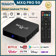 MAGCH MXQ Pro TV Box 4K HD Android 11.0 TV Box 5G for Non Smart TV Ultra HD Quad Core TV Box 2.4G Wi
