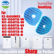 Original and Authentic Replacement Compatible with sharp FZ-G60MFE、KC-G60TA、G50TA、G40TA W、KC-G60TA、G50TA、G40TA B Filter Air Purifier Accessories True Original HEPA&amp;Active Carbon H