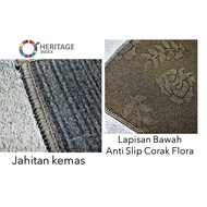 4XL / XXXXL 300cm x 200cm Promise Rug Roll Warisan Velvet Crystal Carpet Mat Home Tatami Nordic 5D 3