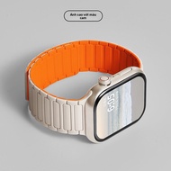 Dây Đeo Đồng Hồ Từ Tính Silicone cho Apple Watch Series 11/10/9 41mm