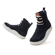 【 Uin 】西班牙原創設計 | 黯夜黑 彩繪休閒 女靴