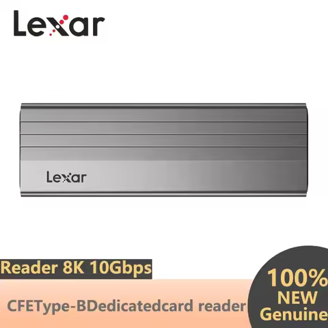 Lexar E300 NVMe M.2 SSD Enclosure, USB 3.2 Gen 2 Type-C, External Hard Disk Case for 2230 2242 2260 