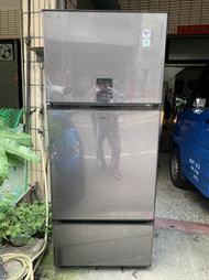 [中古] 東元 610L 三門冰箱 家庭冰箱 "自動除霜功能" 台中大里二手冰箱 台中大里中古冰箱 修理冰箱 維修冰箱