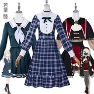 Ave Mujica cosplay Wakaba Mutsumi cosplay costume and wig