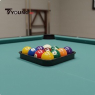 [Available] Impact Resistant Billiards Ball Rack 9 Ball Diamond Pool Rack Accessory for Professional