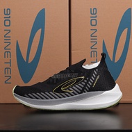 910 Nineten Kishi Run Running Shoes - Black/Gray/Yellow Neon