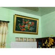 Feng shui painting of nine fish groups
