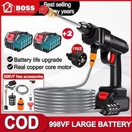 998VF Water Jet Cordless Car Washer High Pressure Lithium Battery Household Portable Outdoor Wash Ca