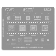 AMAOE U-UNI1 UNISOC UMS512T IC MOLD/9230H STAINLESS SET -0.12MM ORIGINAL, -SGM41512 -2233 -UMW2651 -
