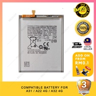 BS Compatible Battery For Sam A31 / A315 / A22 4G / A225 / A32 4G / A325 / BA315ABY Bateri Batery ( 