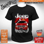 Cherokee T-shirt Jeep Offroad Car Willys Wrangler CJ7 rubicon JK automotive color 4x4 4WD