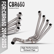 For CBR650R CB650F CB650R CBR650F 2014-2023 Motorcycle Exhaust System Modified Front Link Pipe Escap