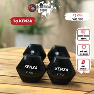 YuKo 2KG Iron Core Dumbbells for Men and Women, 2KG Dumbbells, Gym Dumbbells, Gym Equipment to Exerc