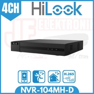 Hilook NVR-104MH-D 4 ch Mini NVR 1U IP Camera 4MP 6MP by Hikvision