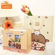 Surprise Paper Bag Berry 24.5x19.5x9.5 Cute Paper Bag/ Goodie Bag/