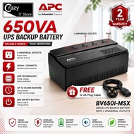 APC BV650I-MS / BV800I-MS /BV1000I-MS Backup Battery Backup Easy-Ups With Automatic Voltage Stabiliz