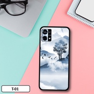 3D printed tempered glass case for OPPO RENO 7 4G/7Z 5G/ A96/ 8Z/7 5G/7 4G - 8 4G/8 5G