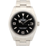 【二手】ROLEX探險家1型隨機序號124270 BK不鏽鋼男士腕錶