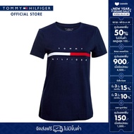 [Special Collection] Tommy Hilfiger เสื้อยืด ผู้หญิง รุ่น 76J4893 FAP - สีน้ำเงิน