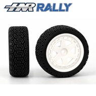 Wheel tire w/ foam H98360 H98363 ORIGINAL PART HNR RALLY KIT RC 1/10