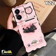 Case Vivo Y22 - Casing Vivo Y22 - Eksotik - Motif Lucu Aesthetic - Kesing Vivo Y22 - Silikon Karet L