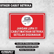 Iron Out Sticker Iron Pull Sticker/ Iron Out Sticker/