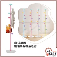 【SG Stock】Mushroom Hangers Versatile Hangers With Cartoon Princess Cream Style Bedrooms That Save Sp