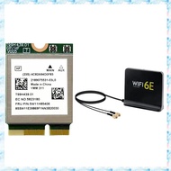 ( D I Q H )MT7927 WiFi7 Card+WiFi6E Antenna Kit 2.4G/5G/6G Tri-Band 8774M BT5.4 Wireless WiFi Card G