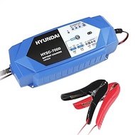 HYUNDAI Battery Charger HYSC-7000 | 12V/24V | Intelligent Charger for Car Battery, Motorcycle, Boat