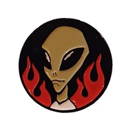Thrasher x Alien Workshop Label Pin