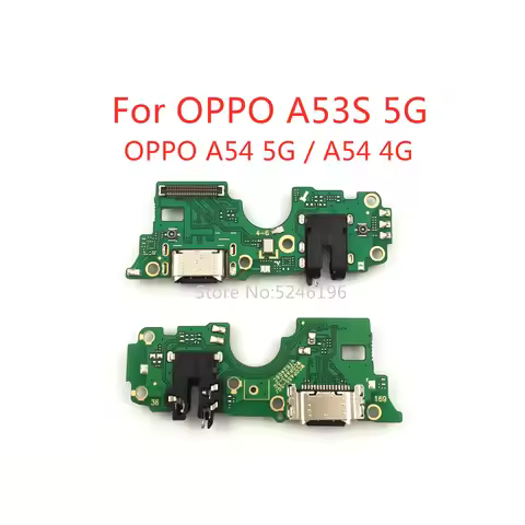 1pcs USB Charging Port Charger Flex Cable For OPPO A53S 5G OPPO A54 5G OPPO A54 4G Base Connector Re