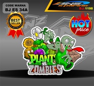 STICKER AESTHETIC PLANTS N ZOMBIE / STIKER HOLOGRAM 1PACK / SETIKER SEPAKET / STIKER ESTETIK