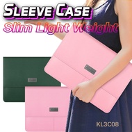 【SG】Professional Looking 13 14 15 Inch PU Leather Laptop Sleeve Mac Pro Waterproof Laptop Sleeve Cas